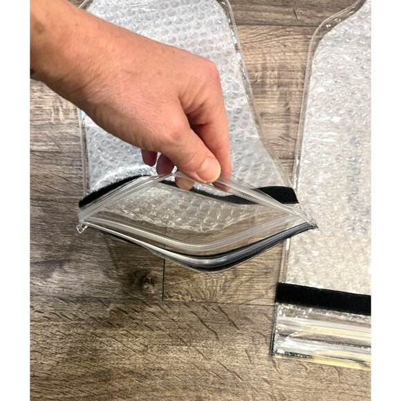 JIJLife Wine Bottle Protector Sleeve Set Of 5  Reusable Leak-Proof Bubble Wrap - Picture 8 of 11